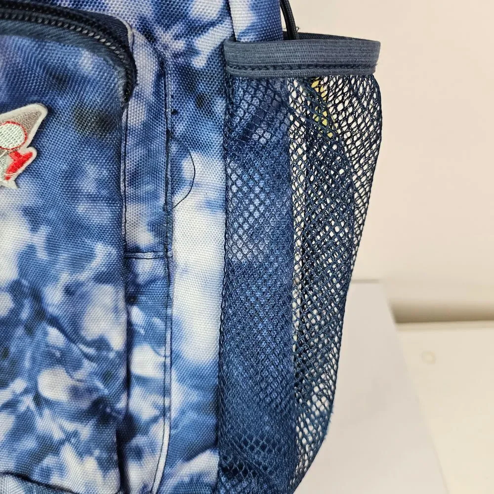 Cosmic Tie-Dye‎ School Backpack with Space Patch Lightweight Kids BagCosmic Tie-
